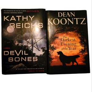 Books Kathy Reichs & Dean Koontz Novels